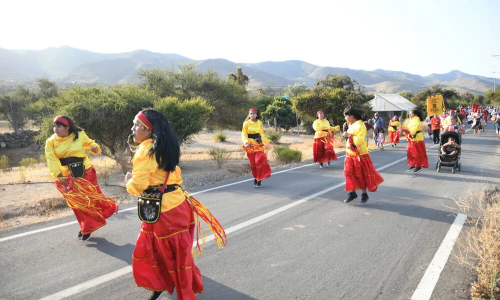 Fiesta religiosa en La Rinconada de Punitaqui